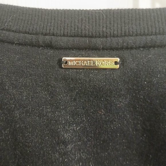 Michael Kors Black Sweatshirt 2XL Womens Monogrammed - Picture 5 of 7